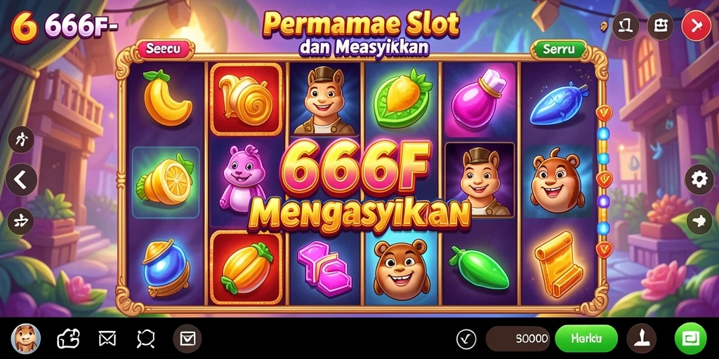 Screenshot gameplay 666F menampilkan keseruan permainan Slot.