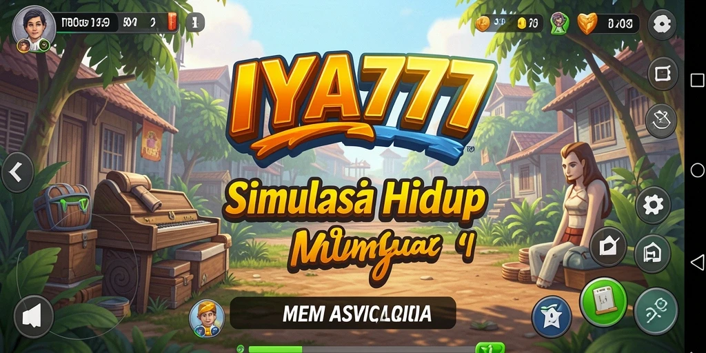 Screenshot utama IYA777 menampilkan gameplay simulasi yang menarik.