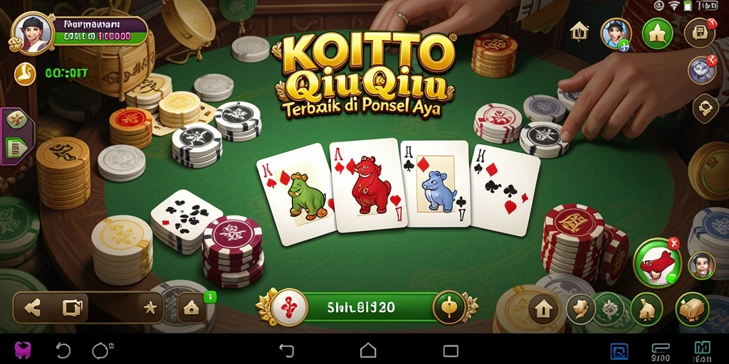 Screenshot gameplay QiuQiu KOITOTO yang menarik dan seru.
